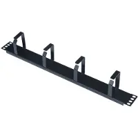WP Rack WPN-ACM-101-B Rangeer Paneel Metaal 1 U - Zwart