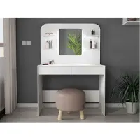 Trasman Make-uptafel Secret - wit