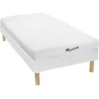 Vente-unique Set bedbodem + schuimmatras 7 zones 25kg/m3 STELO KIDS dikte 12 cm van - 90x200 cm