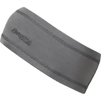 Bergans Hoofdband Kids Wool Headband Junior Solid Grey (Maat 52)