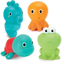 Infantino Sensorische Bad Speelgoed - 4 Delige Set