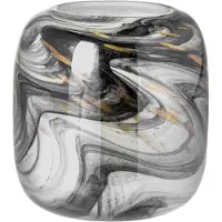 Riverdale Vaas Flo Marble 16 cm (grijs)