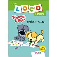 Loco bambino - Boekje - Woezel en Pip - Spelen met 123 - 3-5 jaar