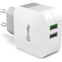Celly Usb Thuis Dual Fast Charger