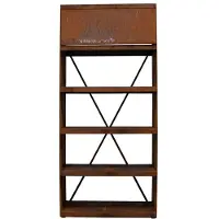 Ofyr Wood Storage Corten 100