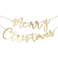 Ginger Ray Letterbanner 'Merry Christmas' - 1.5 meter