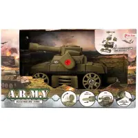 Toi-Toys bouw zelf een tank militair