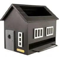 Wildlife Garden Voederhuis met bad - Zwart