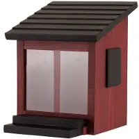 Wildlife Garden Eekhoorn Voederhuis Luxe - Rood