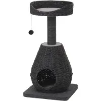 Europet krabpaal trend tree elegance sublime zwart 45x45x89 cm zwart