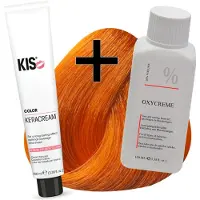 Kis haarverfset - 9K Extra licht koper - haarverf & waterstofperoxide