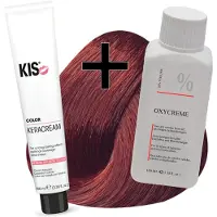 Kis haarverfset - 7RV Licht rood violet - haarverf & waterstofperoxide