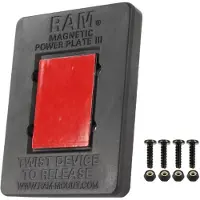 Ram Mounts Power Plate Iii Radar Ondersteuning
