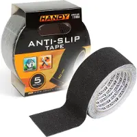 Handy Anti Slip Strip Tape Zelfklevend - 5M x 5 CM - Antislip Tape voor Trap, Vloer, Drempel - Waterproof - voor Binnen en Buiten