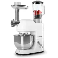 Klarstein Lucia keukenmachine 3-in-1 2000 w / 2,7 ps 5 ltr roestvrij staal BPA-vrij