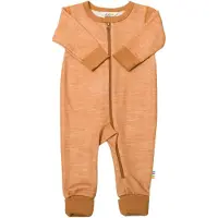 Joha Kinderpyjama Jumpsuit, koperkleurig