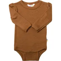 Joha Kinderbody met lange mouwen, 'it ' Puff Dark Copper