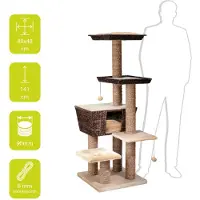 Laroy Krabpaal Trend Tree Curacao 48x48x141cm Per stuk