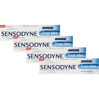 Sensodyne Tandpasta Fresh Mint - Voordeelverpakking 4 x 75 ml