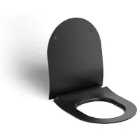 Clou (New) Hammock dun.zitt.+deksel,soft-cl.,quick rel.,mat zwart