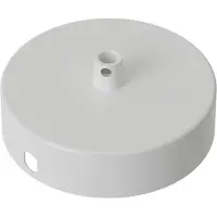 Calex Plafondkap | (Rond, 1 lamp, Mat wit)
