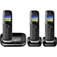 Panasonic KX-TGJ323GB Triple DECT - headsetaansluiting - beantwoorder - 3 handsets