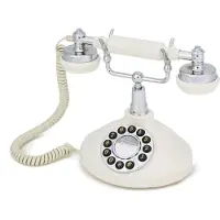 GPO 1920 Elegante OPAL Retro vaste telefoon - met druktoetsen