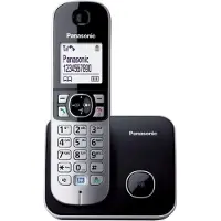 Panasonic KX-TG6811 DECT draadloze telefoon, 1 handset - zwart