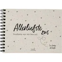 Zoedt invulboek - allerliefste zus - A6 formaat