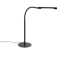 QAZQA Design tafellamp zwart incl. LED met touch dimmer - Palka