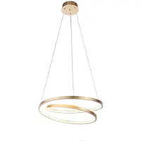 Paul Neuhaus Gouden hanglamp Roman Ø 55cm