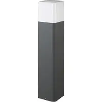 LumenXL Moderne vierkante staande buitenlamp Rocky - antraciet
