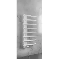 Eastbrook Marlow E-style handdoekradiator 50x115cm 497W grijs mat
