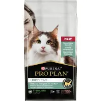 Purina Liveclear Kattenvoer Droog Adult Sterilised Zalm 1,4 Kg