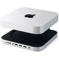 Satechi Aluminum Mac Mini Stand met SSD Slot Zilver