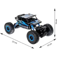 Hb Rock Through - 1:18 - 4WD Rally Car - RC Auto - Draadloos - All Terrain-Rock Crawler-Road Monster Truck-Rally Wagen-Lengte 26cm-Bestuurbare Auto Met Afstandbediening-Direct Leverbaar-Stoere Truck