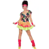 Wilbers Rockin the 80's - 100% Polyester - Retro kleding | Maat 34