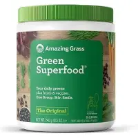 Amazing Grass Green Super Food - The Original - Superfood - Naturel - 240 gram (30 doseringen)