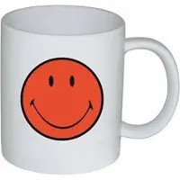 Zak!Designs Smiley Koffiebeker - 35 cl. - Rood