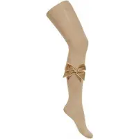 Condor - Maillot met velvet strik - Beige - Maat 27-31