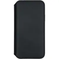 Apple iPhone X Leather Folio Book Case Zwart