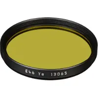 Leica 13065 Filter Yellow E 46 zwart