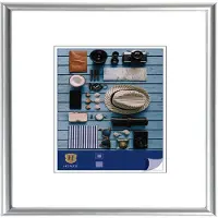 Henzo Fotolijst Napoli - 30x30cm - Zilver