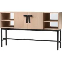 A2 The Bow Dressoir Wit Geolied - Dressoirs en buffetkasten Eiken White Oiled Oak - 2932TS