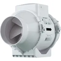 Vents TT buisventilator 100 mm - Inline kanaalventilator - 187 m³/h