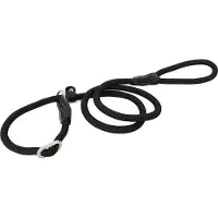 Topmast Hunting Retrieverlijn Sliplooplijn Nylon met Stop Freestyle 130 cm | 13 mm Zwart