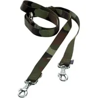Topmast Hondenriem - Verstelbaar - Camouflage - Hondenlijn - Trainingslijn - Nylon - 200 cm x 25 mm - Sterk