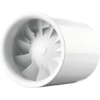 Vents buisventilator Quietline Ø125 mm - 197 m³/h - Timer - Extra stil