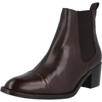 Bianco Chelsea boots 'Carol' donkerbruin