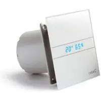 CATA E-120 GTH Axial badkamer ventilator met timer & vochtsensor 6W/11W Ø120mm wit